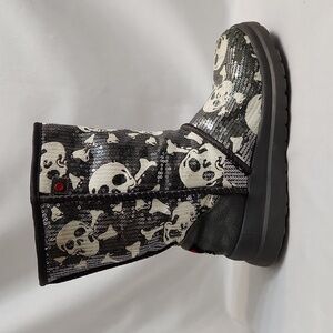 UGG Limited Edition I Love UGG Skull Sequin Boots (W Size 7)